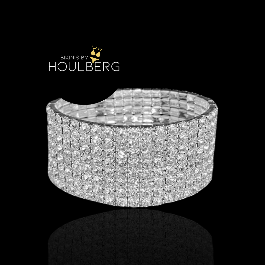 Crystal bracelet 8-row