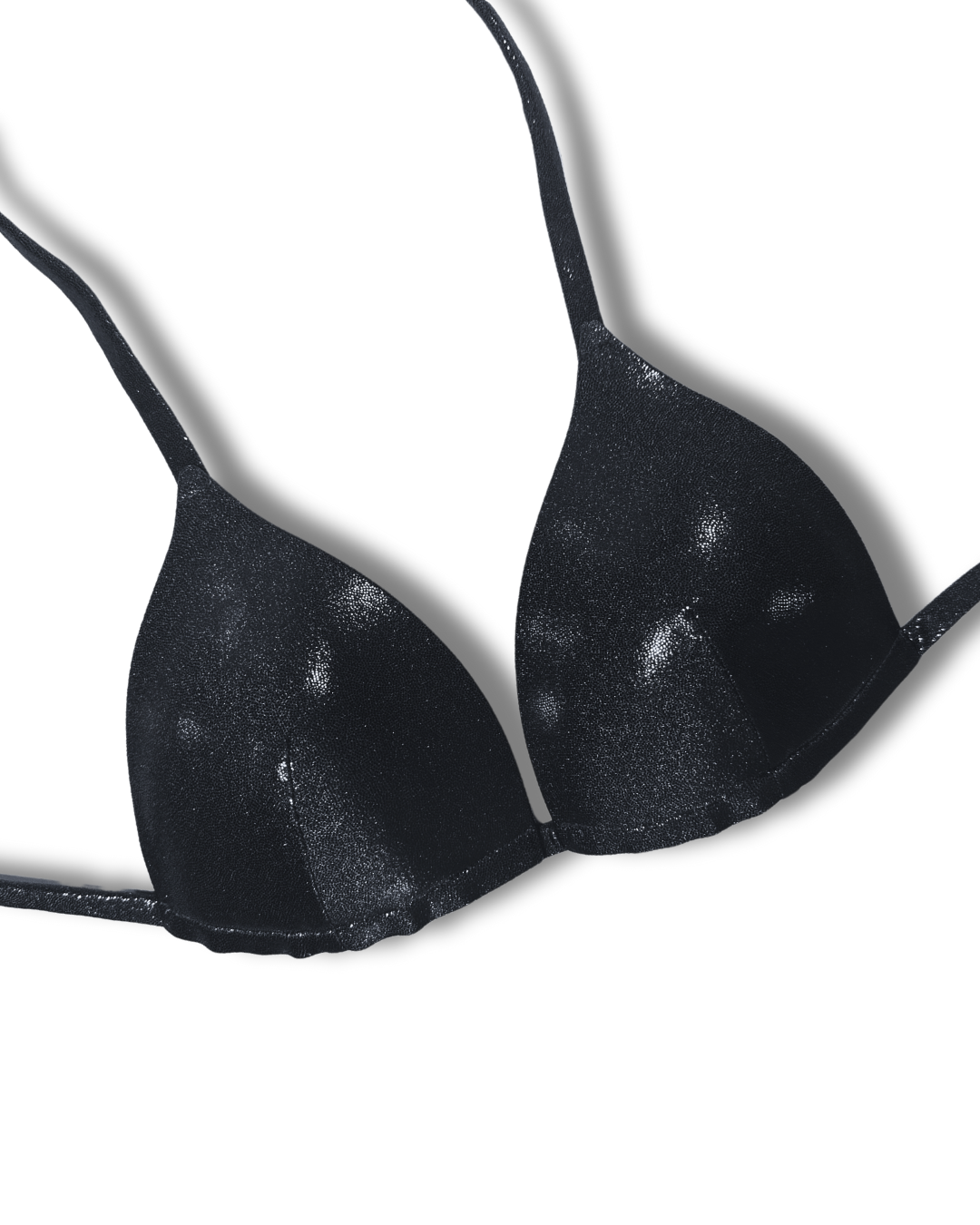 Black Metallic Fit Model Suit