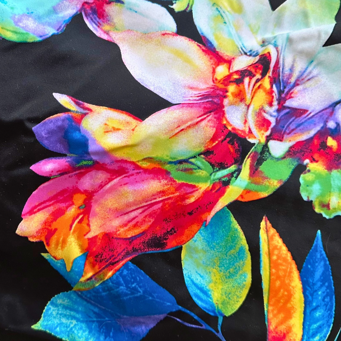 Black Flower - Posingsuit LIMITED