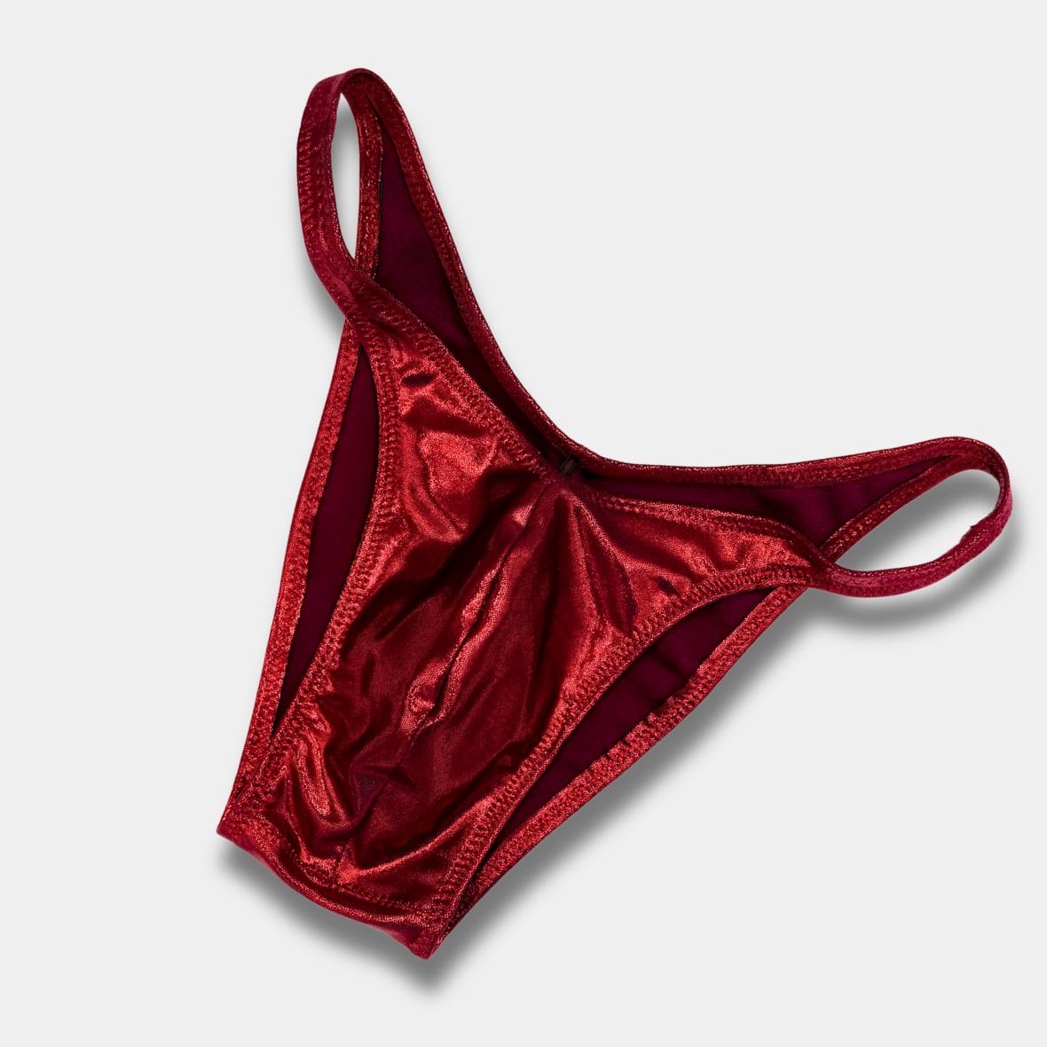 Bodybuilding Trunks - Red Shine