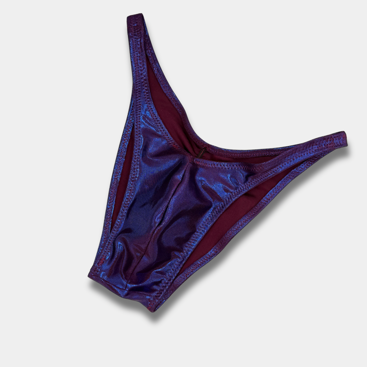 Bodybuilding Trunks - Red/Blue