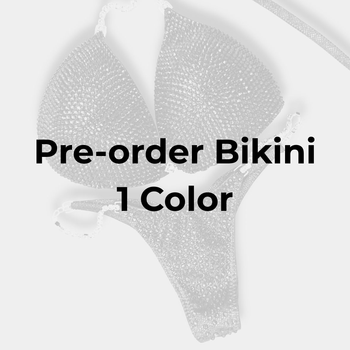 Pre-order Bikini (1 Rhinestone Color)